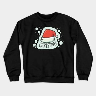 Christmas Hat Cute Crewneck Sweatshirt